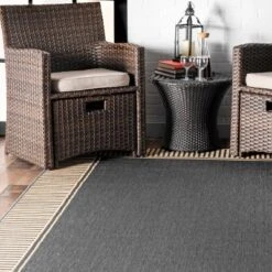 NuLOOM Asha Simple Border Indoor/Outdoor Area Rug -Home Furnishing Store GUEST 717a4426 71d0 446e a8ad ec18a1117bd2