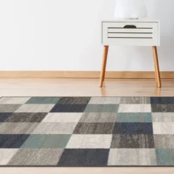 Contemporary Tile Modern Indoor Area Rug Or Runner By Blue Nile Mills -Home Furnishing Store GUEST 7557457e 0f0d 4b92 b57c f586b4116004