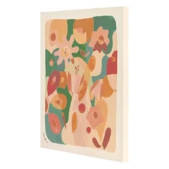 24" X 30" Floral Abstract Unframed Wall Canvas Green - Opalhouse™ Designed With Jungalow™ -Home Furnishing Store GUEST 763f5edd e763 4bb2 a39f c3a8477b8552
