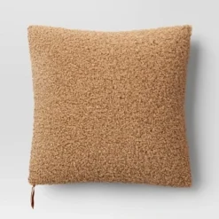 Oversized Teddy Boucle Toss Square Throw Pillow - Threshold™ -Home Furnishing Store GUEST 77449c5a 0a18 403e 83a5 7f14edefb080