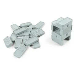 Hudson Baby Infant And Toddler Silicone Dominoes, Blue, One Size