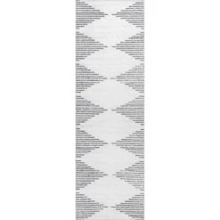 NuLOOM Romina Machine Washable Diamond Stripes Area Rug -Home Furnishing Store GUEST 79415b4e b4af 49f6 a37a a419bf788f8a