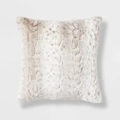 Snow Leopard Ombre Faux Fur Throw Pillow - Threshold™ 11 Snow Leopard Ombre Faux Fur Throw Pillow - Threshold™ -Home Furnishing Store GUEST 798e3f59 99ad 4bc1 bc59 a57032ccaf28