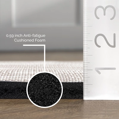 NuLOOM Casual Anti Fatigue Kitchen Or Laundry Room Comfort Mat 4 NuLOOM Casual Anti Fatigue Kitchen Or Laundry Room Comfort Mat - Image 4