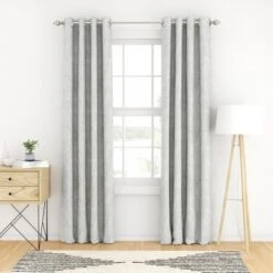 2 Panel Thermal-Insulated 100% Total Blackout Grommet Window Curtains - Becky Cameron (Set Of 2) -Home Furnishing Store GUEST 7c0be4b4 1dff 4b18 875a 1a26c0ebe7df