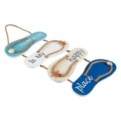 Juvale Wooden Beach Wall Hanging Decor Sign, Flip Flop Beachy Decorations For Home And Bathroom Decor, The Beach Is My Happy Place, 8.7 X 20.9 In 8 Juvale Wooden Beach Wall Hanging Decor Sign, Flip Flop Beachy Decorations For Home And Bathroom Decor, The Beach Is My Happy Place, 8.7 X 20.9 In -Home Furnishing Store GUEST 7ce7332b 3b11 4017 bd68 777f3a4e6c05