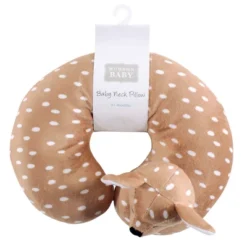 Hudson Baby Infant And Toddler Unisex Neck Pillow, Fawn, One Size