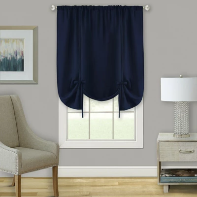 Kate Aurora Shabby Linen Farmhouse Sheer Flax Curtain Tie Up Single Window Curtain Shade 5 Kate Aurora Shabby Linen Farmhouse Sheer Flax Curtain Tie Up Single Window Curtain Shade - Image 5