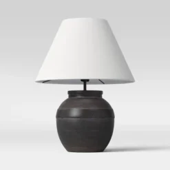 Large Ceramic Table Lamp Black - Threshold™ -Home Furnishing Store GUEST 80c207b4 2358 48aa 849a ccd48835c41d
