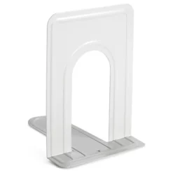 Juvale 12 Pack Metal Bookends For Shelves, Heavy Duty White Book Stoppers For Library, Living Room, Or Office (5x6.6x 5.8 In) -Home Furnishing Store GUEST 80ed3bc1 f212 4ebc a948 bdd7e0c5a192