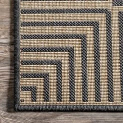 NuLOOM Asha Simple Border Indoor/Outdoor Area Rug -Home Furnishing Store GUEST 828eb5f3 8c5d 487f b92c f424d4d35790