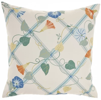 Waverly Bird 20" X 20" Multicolor Indoor/Outdoor Throw Pillow 2 Waverly Bird 20" X 20" Multicolor Indoor/Outdoor Throw Pillow - Image 2