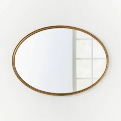 26" X 36" Oval Shape Antique Mirror Brass - Threshold™ Designed With Studio McGee 5 26" X 36" Oval Shape Antique Mirror Brass - Threshold™ Designed With Studio McGee -Home Furnishing Store GUEST 85fc05a1 1747 4c0e ba5e d5fae5715021