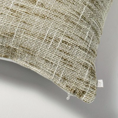 18"x18" Vertical Color Block Square Throw Pillow - Hearth & Hand™ With Magnolia 3 18"x18" Vertical Color Block Square Throw Pillow - Hearth & Hand™ With Magnolia - Image 3