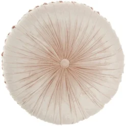 Sofia Pin Tuck Velvet Round Floor Cushion - Mina Victory 12 Sofia Pin Tuck Velvet Round Floor Cushion - Mina Victory -Home Furnishing Store GUEST 87bdff81 77a2 4085 868d 7fbcdf9745b3