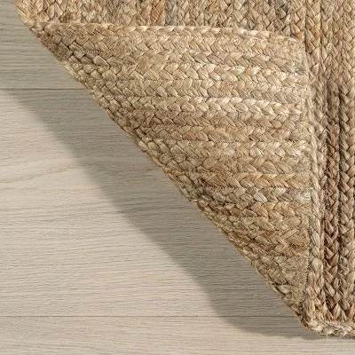NuLOOM Hand Woven Farmhouse Jute Area Rug 2 NuLOOM Hand Woven Farmhouse Jute Area Rug - Image 2