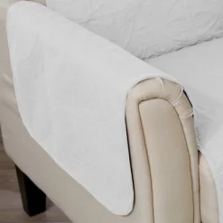 Great Bay Home Medallion Stitched Reversible Washable Pet Furniture Protector -Home Furnishing Store GUEST 881e1b10 6886 4096 a685 4bc1157b4d0f