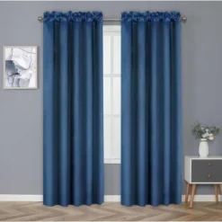 Kate Aurora Basic Drape Light Filtering Woven Jacquard Thermal Single Rod Pocket Window Curtain Panel 18 Kate Aurora Basic Drape Light Filtering Woven Jacquard Thermal Single Rod Pocket Window Curtain Panel -Home Furnishing Store GUEST 887a9f45 75fe 418f ad3d 9a4a2857f353