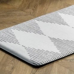 NuLOOM Diamond Stripes Anti Fatigue Kitchen Or Laundry Room Comfort Mat 10 NuLOOM Diamond Stripes Anti Fatigue Kitchen Or Laundry Room Comfort Mat -Home Furnishing Store GUEST 890efd4a 0027 45d3 a771 f370e68e9b26