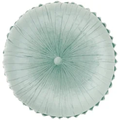 Sofia Pin Tuck Velvet Round Floor Cushion - Mina Victory 13 Sofia Pin Tuck Velvet Round Floor Cushion - Mina Victory -Home Furnishing Store GUEST 8b64698b 0353 4b3d 93b1 99989ee5fd64