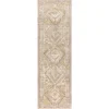 Darija Ornate Geometric Medallion Area Rug - JONATHAN Y