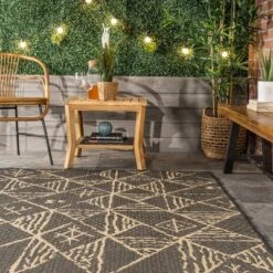NuLOOM Marlow Geometric Aztec Indoor And Outdoor Patio Area Rug -Home Furnishing Store GUEST 8dbdc9b9 9bc4 43dc 81d9 48003865609c