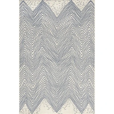 NuLOOM Carina Chevron Waves Indoor/Outdoor Area Rug 19 NuLOOM Carina Chevron Waves Indoor/Outdoor Area Rug - Image 19