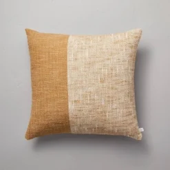 18"x18" Vertical Color Block Square Throw Pillow - Hearth & Hand™ With Magnolia 9 18"x18" Vertical Color Block Square Throw Pillow - Hearth & Hand™ With Magnolia -Home Furnishing Store GUEST 8eec7d6e 5023 4623 8012 6a328076f495