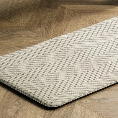 NuLOOM Casual Herringbone Anti Fatigue Kitchen Or Laundry Room Comfort Mat 5 NuLOOM Casual Herringbone Anti Fatigue Kitchen Or Laundry Room Comfort Mat - Image 5