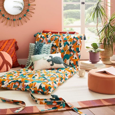 Seasgrass And Bamboo Woven Pedestal Vase - Opalhouse™ Designed With Jungalow™ 1 Seasgrass And Bamboo Woven Pedestal Vase - Opalhouse™ Designed With Jungalow™