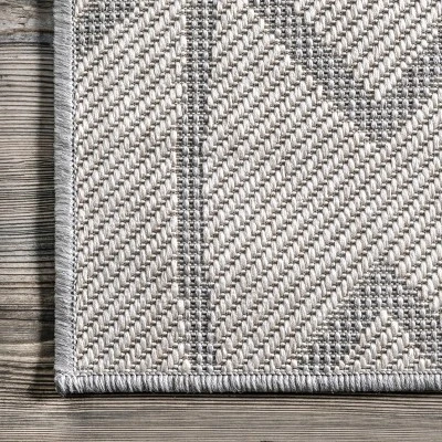 NuLOOM Saunders Geometric Indoor/Outdoor Area Rug 4 NuLOOM Saunders Geometric Indoor/Outdoor Area Rug - Image 4