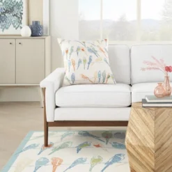 Waverly Bird 20" X 20" Multicolor Indoor/Outdoor Throw Pillow 6 Waverly Bird 20" X 20" Multicolor Indoor/Outdoor Throw Pillow -Home Furnishing Store GUEST 91702e5a b45e 4743 b008 bb17bc6f3ade