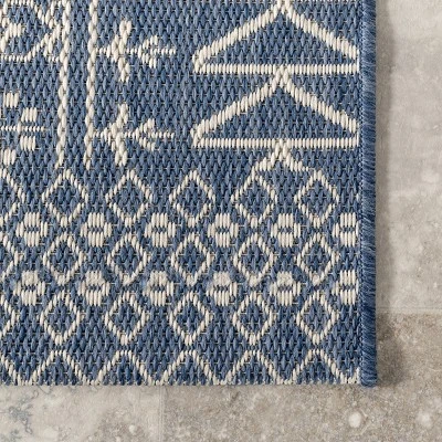 NuLOOM Kandace Bohemian Indoor And Outdoor Area Rug 4 NuLOOM Kandace Bohemian Indoor And Outdoor Area Rug - Image 4