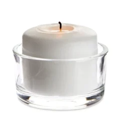 Juvale 24 Pack Clear Glass Short Tealight Candle Holders For Table Centerpieces, Wedding Receptions, Party Decorations, Restaurant Tables, 1 X 2 In -Home Furnishing Store GUEST 936732c8 870d 49b1 8015 39636d07b794