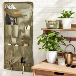 Canvas Gardening Tool Wall Organizer Green - Hearth & Handâ„¢ With Magnolia