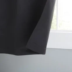 Estate View Seville Solid Room Darkening Grommet Top Curtain Panel Pair, 38"x84", Black 8 Estate View Seville Solid Room Darkening Grommet Top Curtain Panel Pair, 38"x84", Black -Home Furnishing Store GUEST 9499bbbc 9e73 4884 8c78 346c7c7b17d6