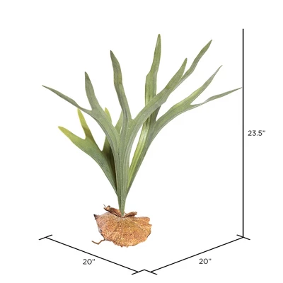 Vickerman Artificial Staghorn Fern 1 Vickerman Artificial Staghorn Fern