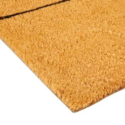 Juvale Natural Coco Coir Large Door Mat, Happy Place Long Outdoor Rug, 17 X 60 In -Home Furnishing Store GUEST 96bccd33 3a0e 4e70 b229 64d9ab96dd33
