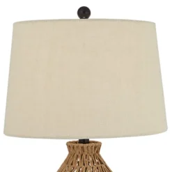 360 Lighting San Carlos Modern Coastal Table Lamp 29" Tall Natural Rattan Wicker Oatmeal Fabric Drum Shade For Bedroom Living Room Bedside Nightstand 10 360 Lighting San Carlos Modern Coastal Table Lamp 29" Tall Natural Rattan Wicker Oatmeal Fabric Drum Shade For Bedroom Living Room Bedside Nightstand -Home Furnishing Store GUEST 96f69b6c ac13 4aaf 956f c047055a81ea