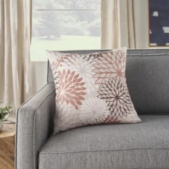 Mina Victory Aloha Floral Tropical Outdoor Throw Pillow -Home Furnishing Store GUEST 9740d836 fe39 4668 8eba 8c4c20753d79