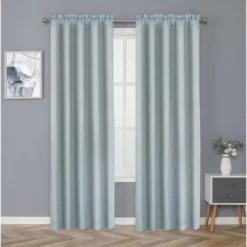 Kate Aurora Basic Drape Light Filtering Woven Jacquard Thermal Single Rod Pocket Window Curtain Panel 17 Kate Aurora Basic Drape Light Filtering Woven Jacquard Thermal Single Rod Pocket Window Curtain Panel -Home Furnishing Store GUEST 988b6338 c739 4346 8ddb cc7aa661d8bf