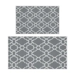 Sussexhome Non Skid Cotton Washable Kitchen Runner Rugs Set Of 44 X 24 And 31.5 X 20 Inches -Home Furnishing Store GUEST 98f16231 7985 48c2 891c a5ef76bc252b