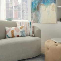 Life Styles Woven Patches Throw Pillow - Mina Victory -Home Furnishing Store GUEST 99b31f4a e4a1 455d 8f33 9803c2f61bb1