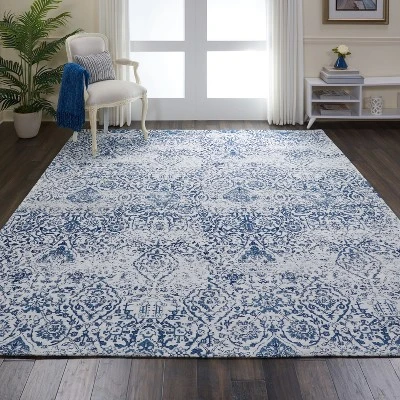 Nourison Damask Vintage Indoor Rug 1 Nourison Damask Vintage Indoor Rug