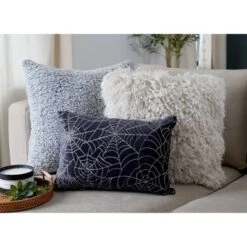 13"x18" Spiderweb All Over Halloween Lumbar Throw Pillow Black - Lush Décor 5 13"x18" Spiderweb All Over Halloween Lumbar Throw Pillow Black - Lush Décor -Home Furnishing Store GUEST 9f3293f6 434f 4109 b21f 70fc8e8e027a