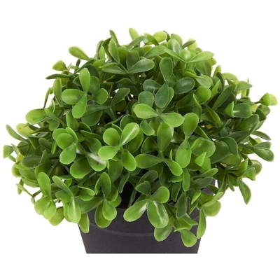Juvale 3 Pack Mini Artificial Potted Fake Plants For Home Decor, Indoor Small Faux Topiaries For Room, Office Desk, Bathroom Greenery Decorations 8 Juvale 3 Pack Mini Artificial Potted Fake Plants For Home Decor, Indoor Small Faux Topiaries For Room, Office Desk, Bathroom Greenery Decorations - Image 8