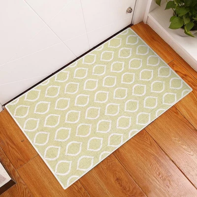 Sussexhome Drop Collection Cotton Heavy Duty Low Pile Area Rug , 2' X 3' 1 Sussexhome Drop Collection Cotton Heavy Duty Low Pile Area Rug , 2' X 3'