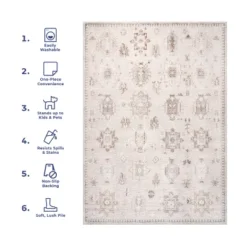 NuLOOM Krystin Distressed Machine Washable Area Rug 21 NuLOOM Krystin Distressed Machine Washable Area Rug -Home Furnishing Store GUEST a11fce3f ef44 4be2 a524 e5acb9f7b7ff