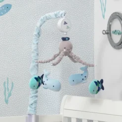 Lambs & Ivy Oceania Musical Nursery Crib Mobile - Ocean, Whale, Underwater Theme -Home Furnishing Store GUEST a15e136a 5d6c 4731 b68a 5b2d3bd909fc