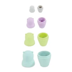 Hudson Baby Infant And Toddler 4pc Nesting Doll Set, Bear, One Size